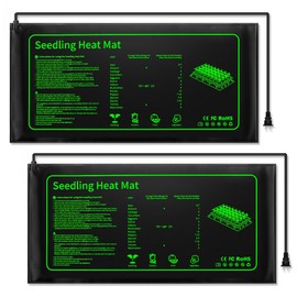 RooTrimmer Seedling Heat Mat, 10" x 20.5" Heating Pad for Indoor Plants