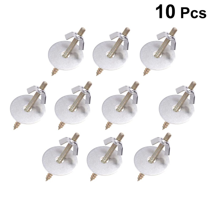 Mipcase 10pcs Retaining Screw for Bird Nesting Lock Fish Tank