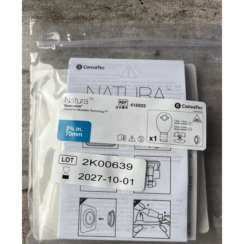 CONVATEC 1 BX/5 EA 416925 Natura Post-Op 2-Piece Drainable Kit