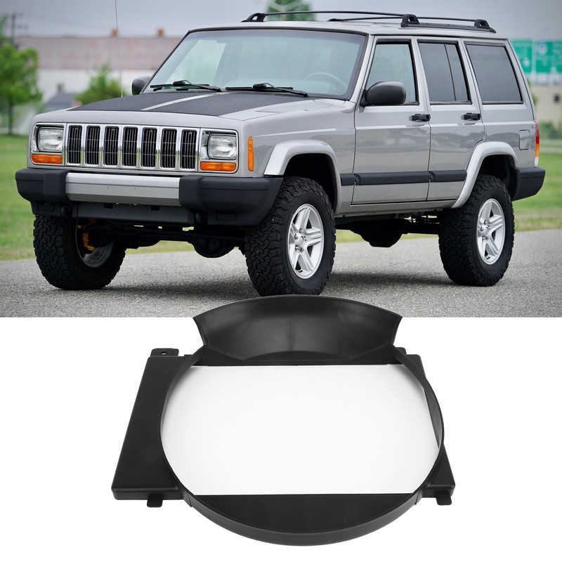 Engine Cooling Radiator Fan Shroud 52027501AC Replacement for Jeep Cherokee