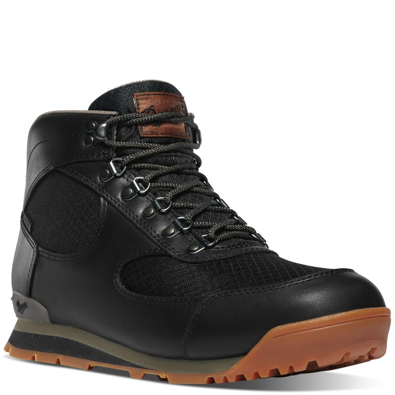 Danner Men's Jag Full Grain Hiking Boot, Black, 7.5