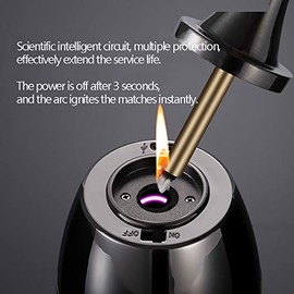 Permanent Match,Ten Thousand Match Lighter,The Forever Lighter,Matchstick Fire Starter Kerosene Refillable Lighter,Chargeable Electronic Lighter Great Gift for Father Husband Boyfriend,No Oil (Green)