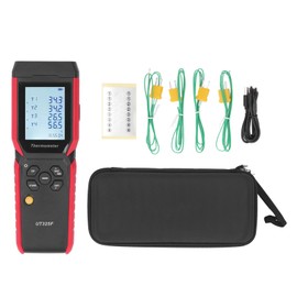 Temperature Thermocouple Thermometer High Accuracy 4 Channel Digital Thermometer for Steel Metal Processing