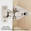 DecoBasics (50 PCS) Full Overlay Soft Close Cabinet Hinges for