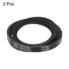 sourcing map 2pcs 13x1000 Cogged V-Belts AX Section Drive Raw