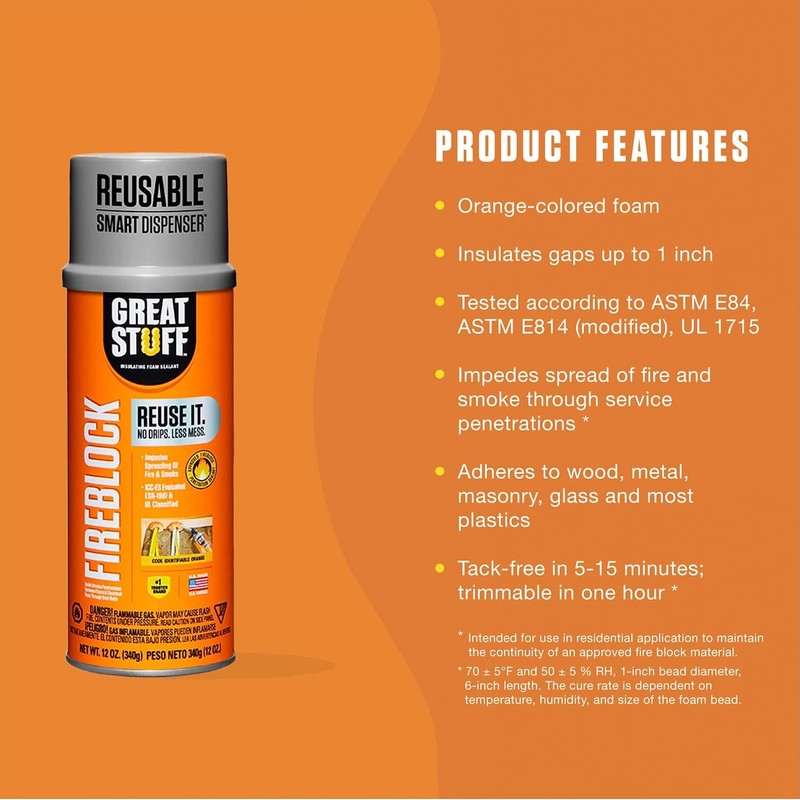 Great Stuff 99112831 Smart Dispenser Sealants, Orange
