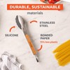 Full Circle 2-in-1 Cooking Tongs, 9-Inch – Dual-Sided Silicone &