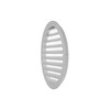 Repa Market 10 Inch (Duct Opening Size) White Aluminum Gable