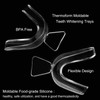 14pcs Dental Trays for Whitening Teeth, Thin Thermoform Moldable Mouth
