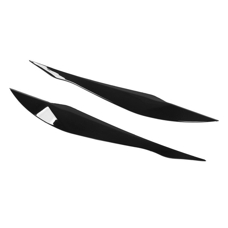 1 Pair Headlight Eyebrow ABS Vehicle Eyelid Replacement for 3