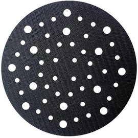 Toromp 6 Inch 53 Hole 12 mm Thickness Soft Hook and Loop Pad Interface Car Body Repair Buffing & Polishing Sponge Cushion Pad Interface Buffer Pad for Festool Sander