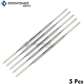ODM Dental Cement Spatula Carving Amalgam Restorative Laboratory Mixing Scraper 5pcs