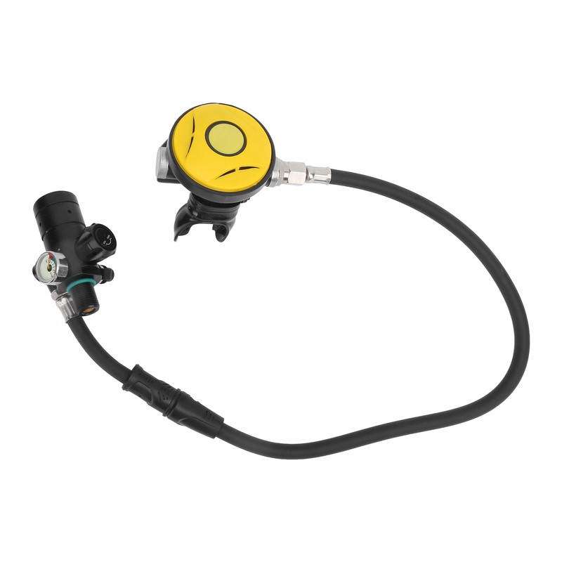 DIDEEP Scuba Diving Equipment Set with First Stage Relief Valve