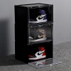 Case Foldable Shoe Box Clear Storage Case Sneaker Container Organizer
