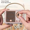 Portable Mini Outdoor Wireless Speaker with Powerful Subwoofer Effect, RetroSpeaker,Cute