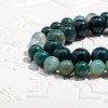 Vanilla Mountain Green Moss Agate Round Beads 6mm DIY Jewelry