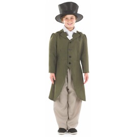Fun Shack Regency Kids Victorian Costume Boys, Victorian Costume Boy, Victorian Fancy Dress Kids, Victorian Boys Costume Medium