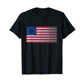 Vintage Betsy Ross American Flag T-Shirt