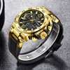 LIGE FOXBOX Men's Fashion Sport Watch with Waterproof Calendar Springtok