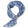 sourcing map Women's Bevel Small Thin Slant Bandanas Double-Sided Polka