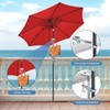 YGKYMVW Parasol Holder, Balcony, Parasol Stand, Portable Parasol Holder, Balcony