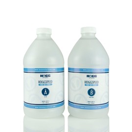 Hogg Speed Quick Dry Resin Epoxy Kit - 1 Gallon, Fast Cure Epoxy Resin, 2 Part Epoxy 1:1 Casting and Coating, Clear Resin Kit, Fast Set Epoxy Resin for Tumblers, Art Resin Tumbler Kit