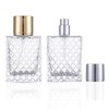 Enslz 50ML /1.7OZ Transparent Atomizer Spray Refillable Perfume Bottle, Portable