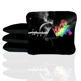 Collision Stick & Slide Cornhole Bags - Set of (4) Dual Sided Fast & Slow Corn Hole Bags