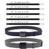 HOANAN 2-Pack Elastic Stretch Belt, Men’s All Size No Metal
