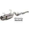 DNA Motoring CBE-ARSX-NS Stainless Steel Catback Exhaust System