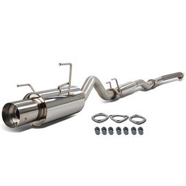 DNA Motoring CBE-ARSX-NS Stainless Steel Catback Exhaust System