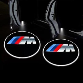 KLIFE LIMITED  2Pcs LED Car Door Projector Welcome Light for Honda Civic/Accord/CR-V/Fit/HR-V/Vezel/Odyssey:_BMW 3ER