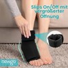 NEWGO Cooling Sleeve for Foot, Cooling Socks with Toe-Free Design,