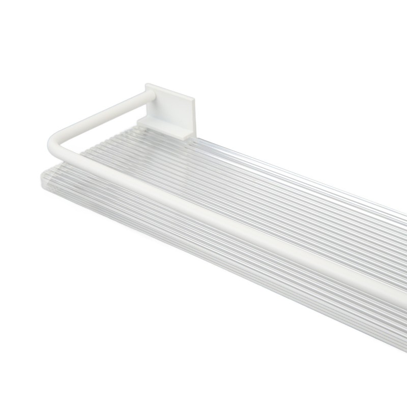 Shower Caddy Wall Mount Organizer Shelves Aluminium Cream Style Large