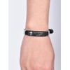 Adjustable Silicone Bracelet, Fashionable Letter Design Bracelet for Men &