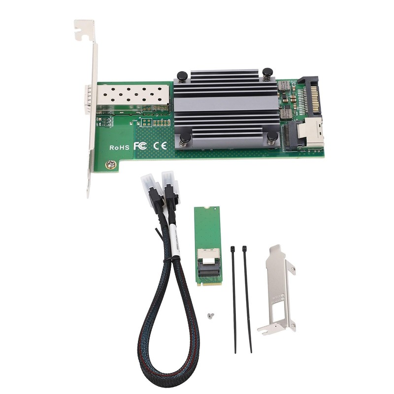 10GB Ethernet NIC Card, M.2 B+M Key SFP+, High Speed