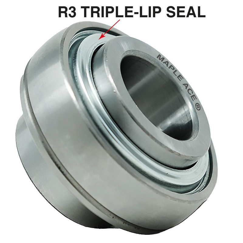 MAPLE ACE UC204 Insert Bearing 20mm Bore, Spherical OD, R3