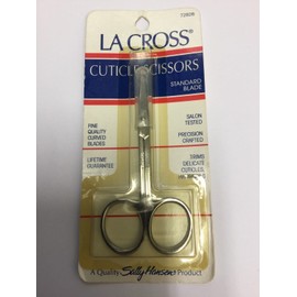 SALLY HANSEN LACROSS CUTICLE SCISSORS CLASSIC POINT 72826 La Cross old package
