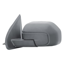 Replacement Driver Left Side Door Mirror Power and Heated Glass with Blind Spot Glass Textured Black Cover for 2022-2025 Ford Maverick