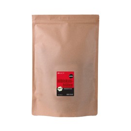 Wohltuer Organic hibiscus flowers 500 g, fair trade, whole hibiscus flowers from Egypt, pure nature, no additives, for hibiscus flower tea, bottled and controlled in Germany (DE-ÖKO-006)