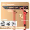 Stair Tread Jig, 72" Adjustable Stair Tread Template Tool for