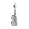 AZAGGI Sterling Silver Handcrated Violin and Bow Necklace (20)
