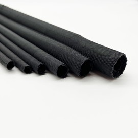 Split Mesh Cord Sleeve Loom Tubing Cable Cover Braided Cable Management Auto Protective Wire Harness Wrap Self Wrapping Woven 3/4"-24ft