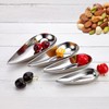 Stainless Steel Fruit Plate Mini Condiment Dish Small Nuts Snack