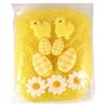 YELLOW Easter Bonnet Decorating Kit 10 Piece Chicks Eggs Flowers & Grass Craft Pack