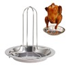 Chicken Roaster Rack,Stainless Steel Beer Can Chicken Holder for Whole
