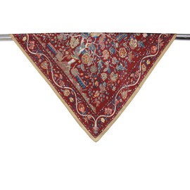 DANA XU 100% Mulberry Silk Fashion Scarf For Women 27×27 inches Medium Square Lightweight Hair Bandanas