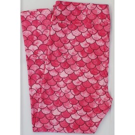 LuLaRoe TC2 LuLaRoe Tall & Curvy2 Leggings Cute Mermaid Scales Pattern U29 New