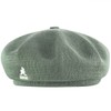 Kangol Women's Bamboo Jax Beret, Oil Green, Large
