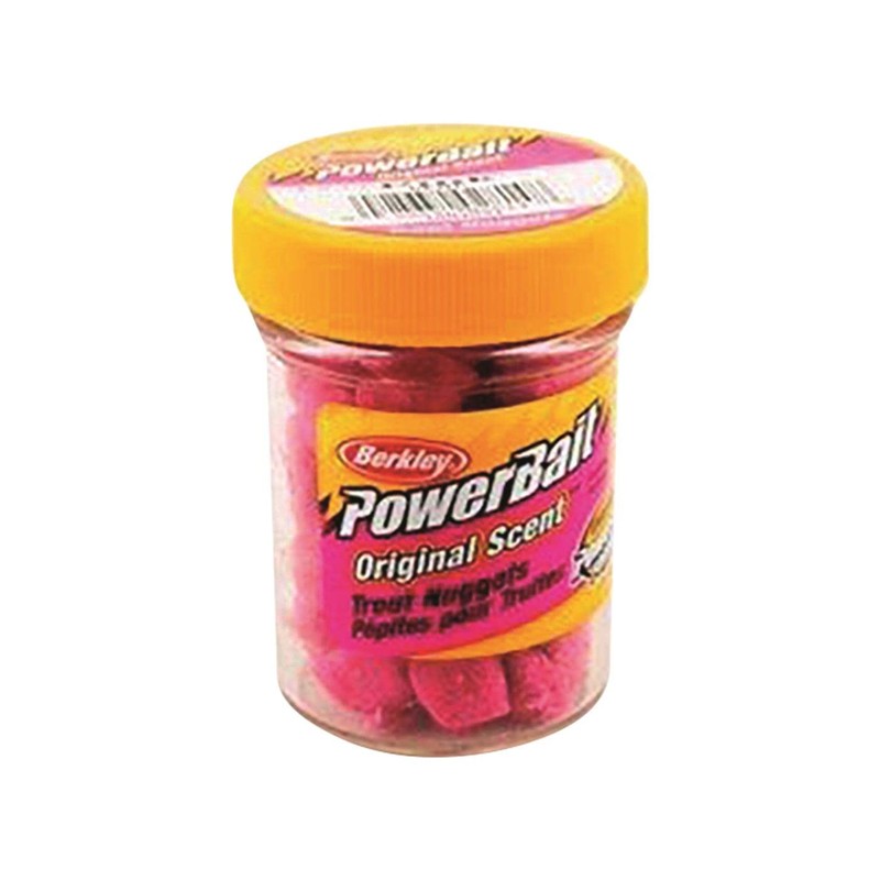 Berkley, PowerBait Power Nuggets Dough Bait, Fluorescent Orange, 1.1-Ounce